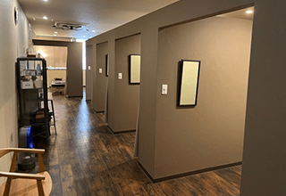 すべて個室、最多のベッド数