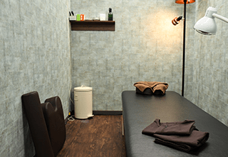 プライバシーに配慮した個室